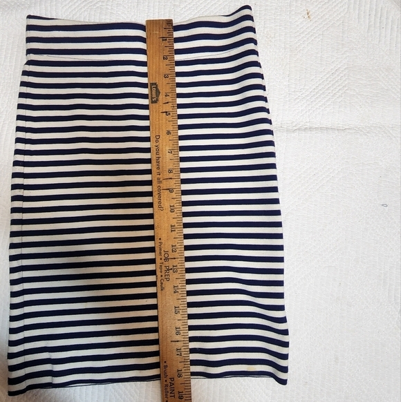Madewell striped ponte skirt - Picture 7 of 8